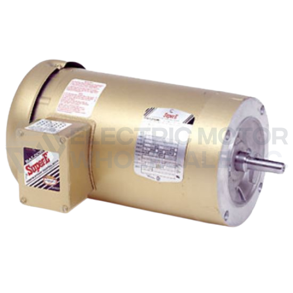 Image for Baldor 3-Phase C-Face No-Base DP Super-E Motors