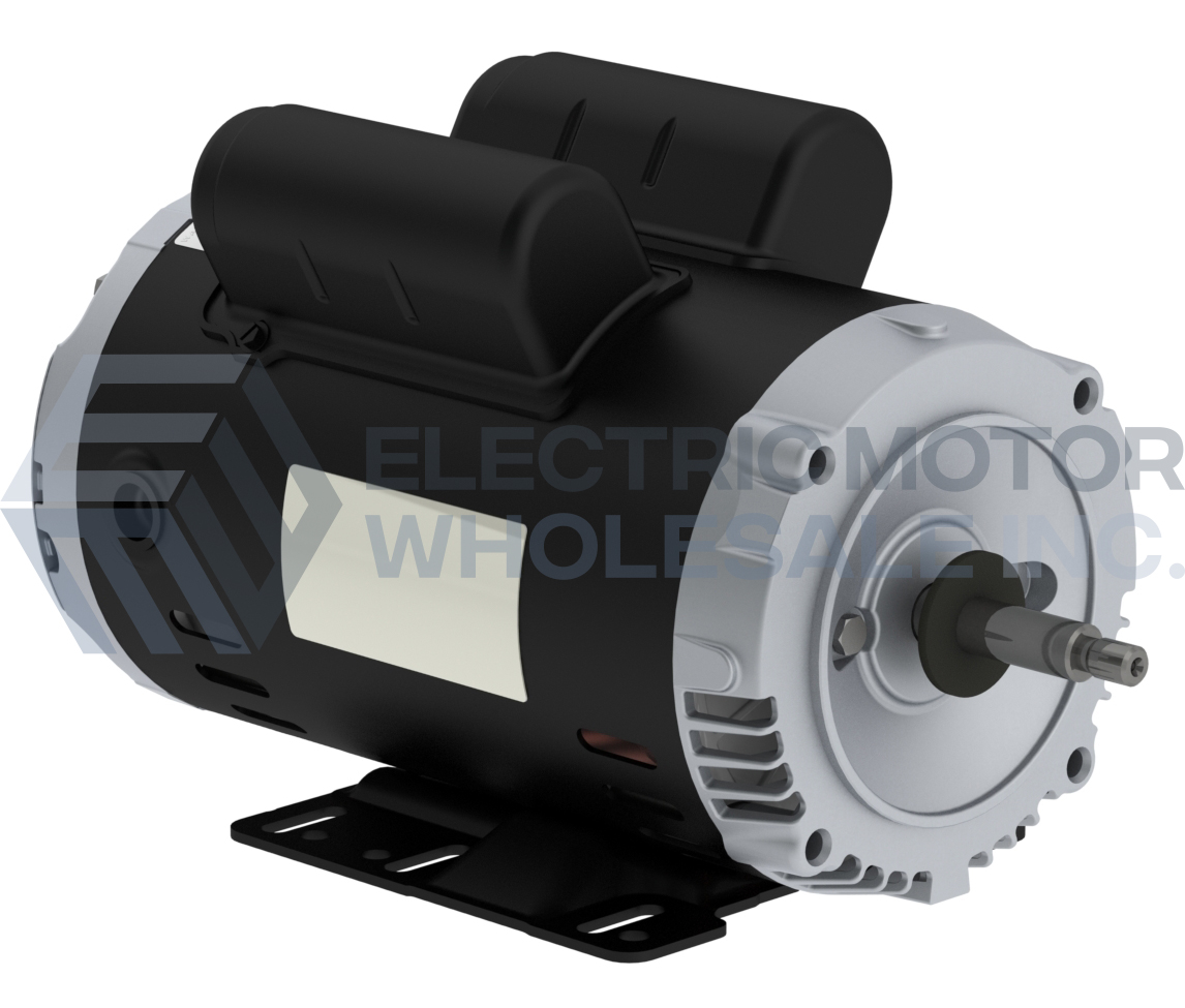 Image for WEG Single Phase ODP Rolled Steel C-Face Footed Motors