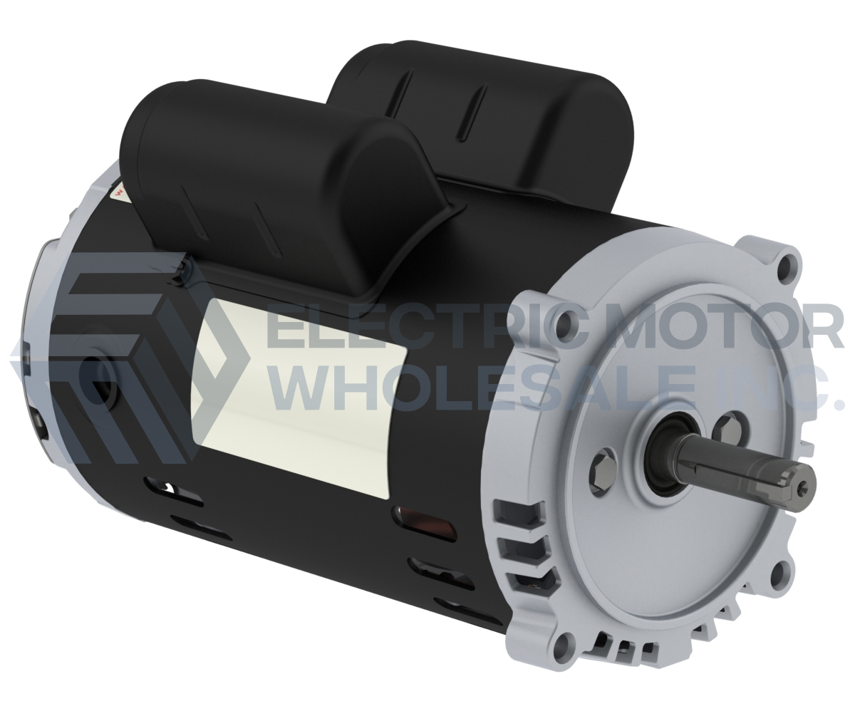 Image for WEG Single Phase ODP Rolled Steel C-Face Footless Motors
