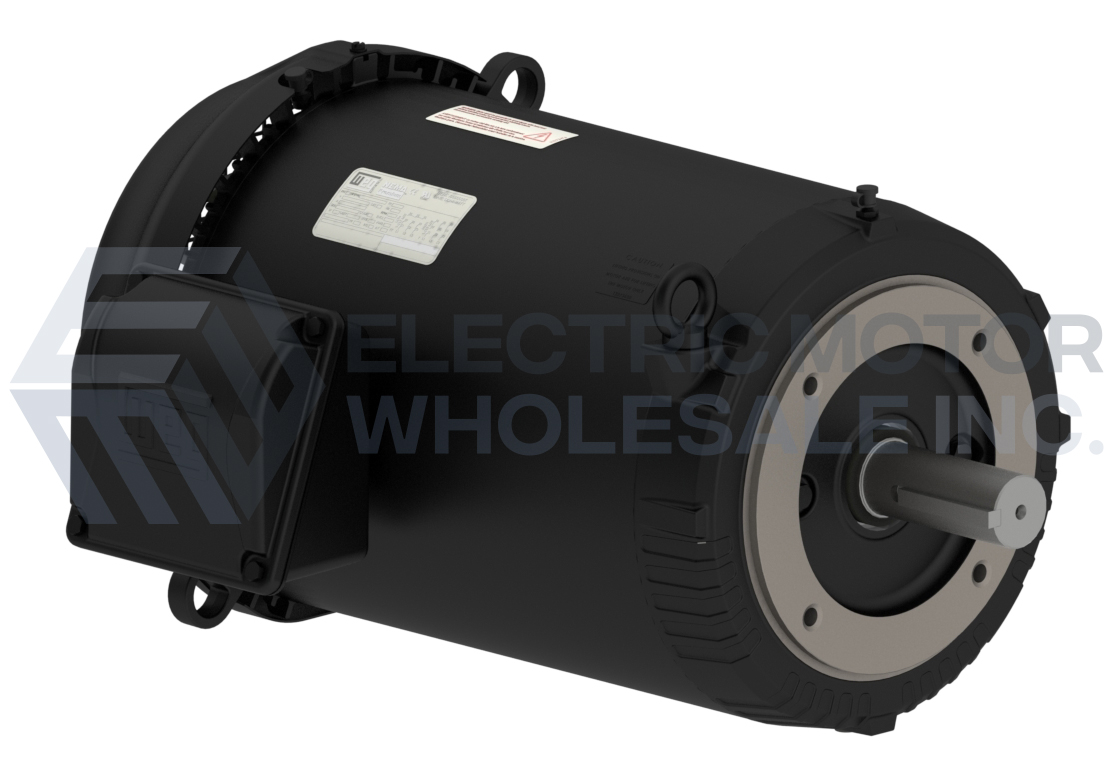 Image for WEG Three Phase TEFC General Purpose Rolled Steel C-Face Footless Motors