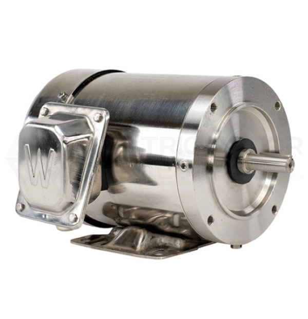 Image for Worldwide Three Phase IP56 Stainless Wash Down Motors