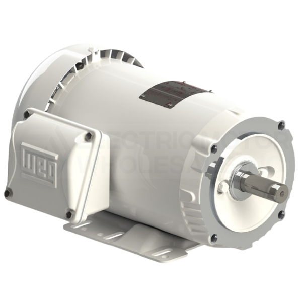 Image for 2HP WEG 1745RPM 143/5JM TEFC IP56 3PH JM Pump HydroWash Motor 00218ET3EHW145JM-S