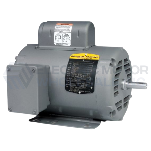 Image for 1/6HP BALDOR 1140RPM 48 OPEN 1PH MOTOR L1201