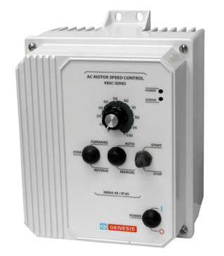 Image for 2HP KBAC-27D KB Electronics NEMA4X ANALOG EPOXY WHITE VFD 115/230VAC 9521