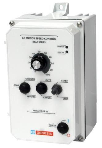 Image for KBAC-24D 1HP NEMA 4X ANALOG VFD 115/230VAC GFCI 9666