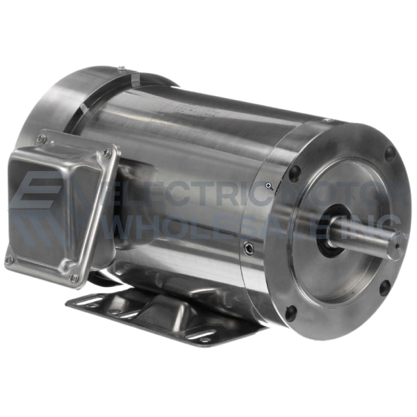 Image for 1.5HP LEESON 3510RPM 143TC TEFC 3PH STAINLESS WASHDOWN SST MOTOR 191488.00