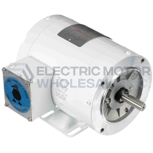 Image for 1/2HP LEESON 3450RPM 56C TENV 3PH EPOXY WASHDOWN MOTOR 113588.00