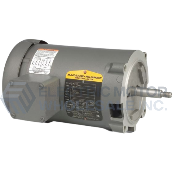Image for 3/4HP BALDOR 1725RPM 56J OPEN 3PH JET PUMP MOTOR JM3112
