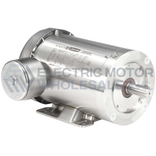 Image for 3HP LEESON 3490RPM 145TC TEFC 3PH STAINLESS WASHDOWN MOTOR 121878.00
