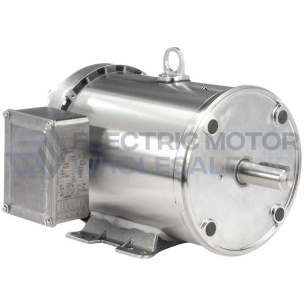 Image for 3HP LEESON 1760RPM 182TC TEFC 3PH STAINLESS WASHDOWN MOTOR 132206.00