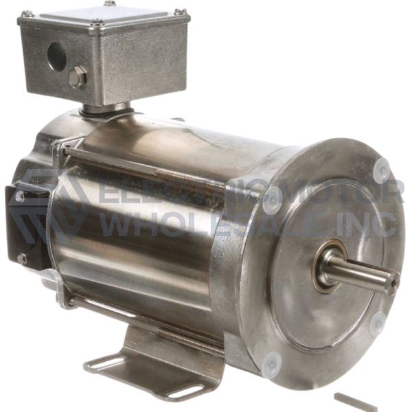 Image for 1/3HP LEESON 1750RPM 56C TENV 180VDC STAINLESS WASHDOWN MOTOR 109067.00