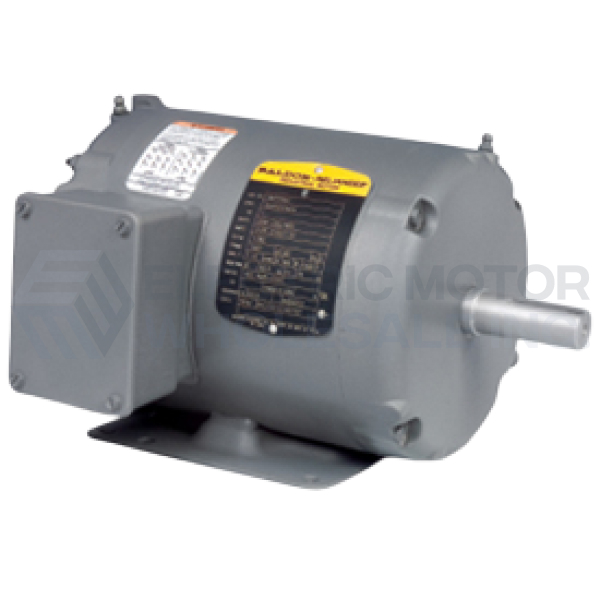 Image for 1/3HP BALDOR 3450RPM 48 TENV 3PH MOTOR M3457