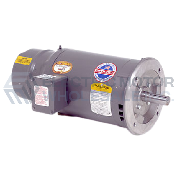 Image for 3HP BALDOR 1760RPM 182TC OPEN 3PH BRAKE MOTOR VBM3211T