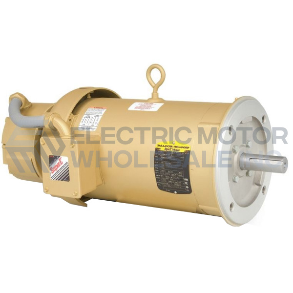 Image for 7.5HP BALDOR 1770RPM 213TC TEFC 3PH D-SERIES SUPER-E BRAKE MOTOR VEBM3710T-D