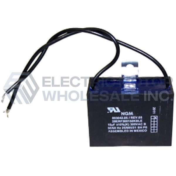 Image for 003042.05 LEESON Sub Fractional Run Capacitor 15MFD 300VAC