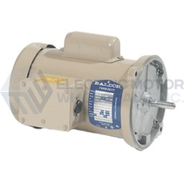 Image for 1/3HP BALDOR 1725RPM 48YZ TEFC 1PH AUGER DRIVE MOTOR ANFL3501M