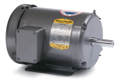 Image for 3/1.5HP BALDOR 1725/850RPM 184T TEFC 230V 3PH TWO SPEED MOTOR M1507T