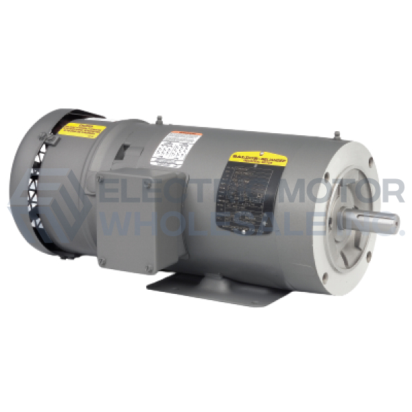 Image for 1HP BALDOR 1725RPM 143TC TEFC 3PH BRAKE MOTOR CBM3546T