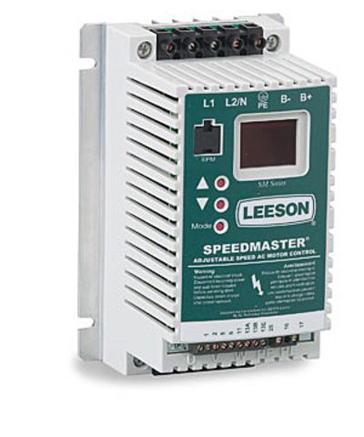 Image for 1.5HP LEESON SM-SERIES VFD 200-240V 1PH INPUT 174271.00