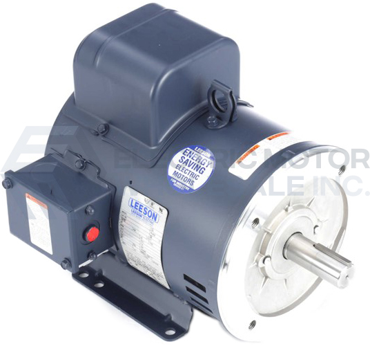131781.00 LEESON 5HP SINGLE PHASE GENERAL PURPOSE MOTOR C184K34DK4