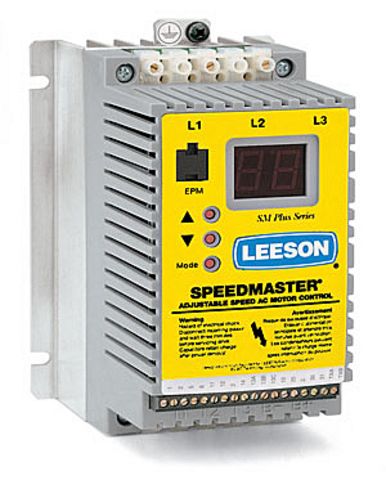 Image for 7.5HP LEESON SM-VECTOR IP20 VFD 400-480VAC 3PH 174021.00