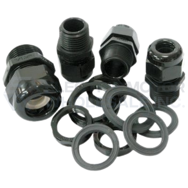 Image for 9526 KB Electronics KBAC/DA/PC Standard Size NEMA4 Liquid Tight Fitting Kit