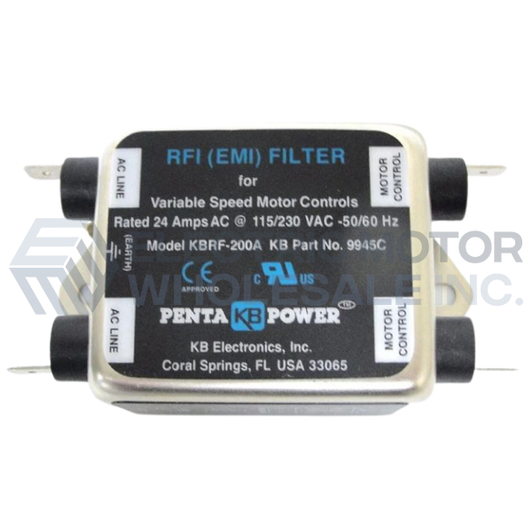 Image for KBRF-250 CE Approved AC Line Filter 9509