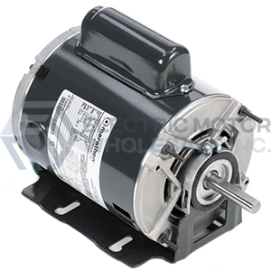 1/4 HP Single Phase Electric Motor, 1725 RPM, 48YZ Frame, DP Enclosure