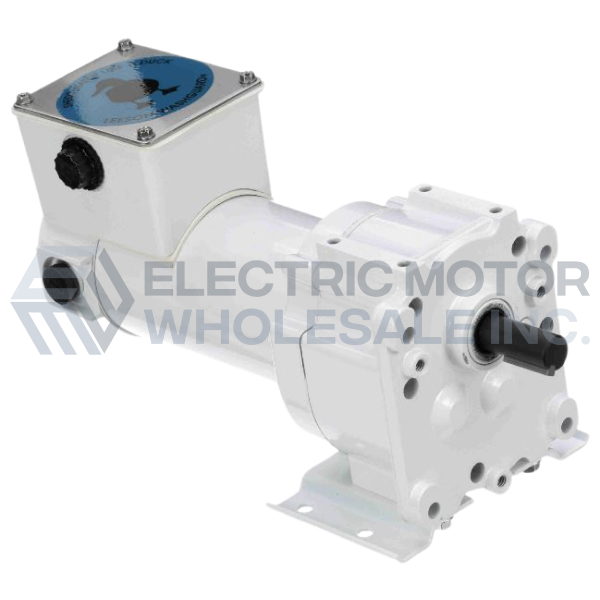 Image for 1/8HP LEESON 167RPM TENV 90VDC WASHDOWN P300 PARALLEL GEARMOTOR M1125265.00