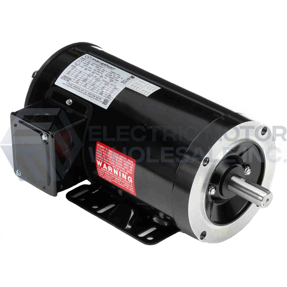 Image for 1HP MARATHON 1750RPM 143TC TENV 3PH MOTOR Y536