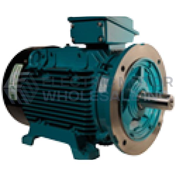 1HP BROOK CROMPTON 3600RPM 80D B5230/460V 3PH IEC MOTOR BC2M001V4D