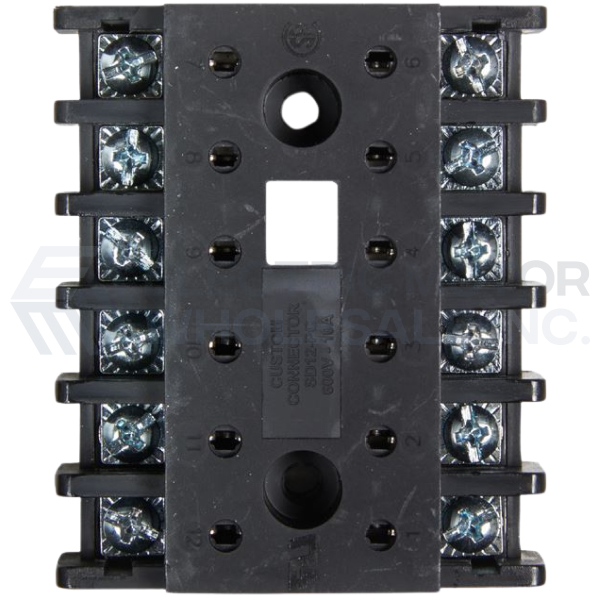 Image for Littelfuse SymCom SD12-PC 12-Pin Rectangle Socket