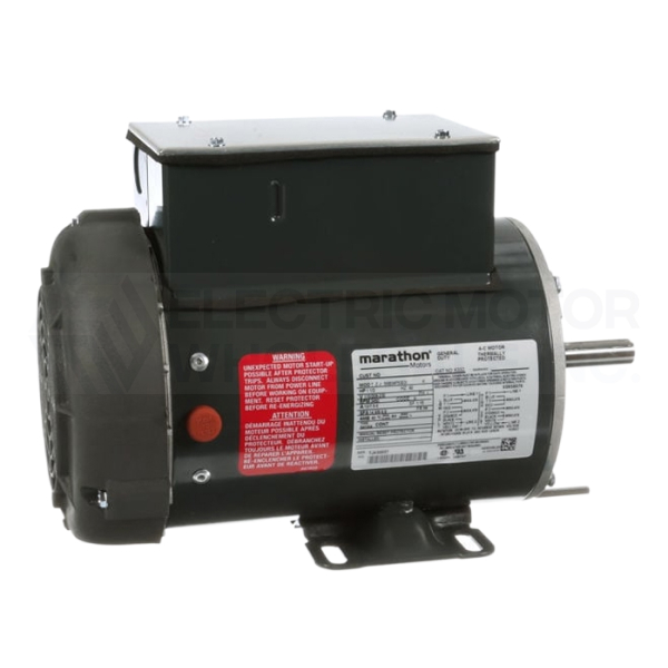 Image for 1.5HP MARATHON 3450RPM 56 115/208-230V TEFC 1PH MOTOR K332