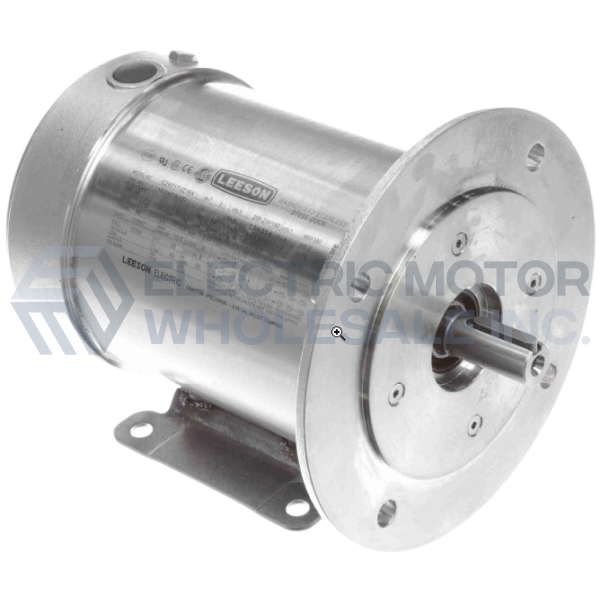 Image for 1/2HP LEESON 1725RPM 80 TENV 3PH IEC B5 STAINLESS WASHDOWN MOTOR 103409.00