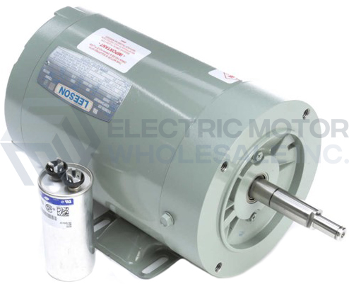 Image for 1/2HP LEESON 3450RPM 56CZ TENV 1PH MILK TRANSFER PUMP MOTOR 113939.00