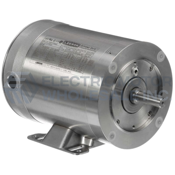 Image for 1HP LEESON 3450RPM 56C TENV 3PH ULTRA WASHDOWN MOTOR 117122.00