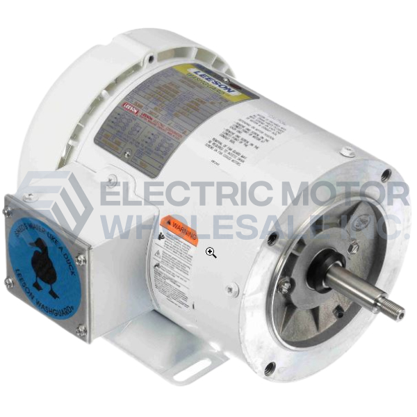 Image for 3/4HP LEESON 3450RPM 56J TEFC 3PH EPOXY WASHDOWN JET PUMP MOTOR 116779.00