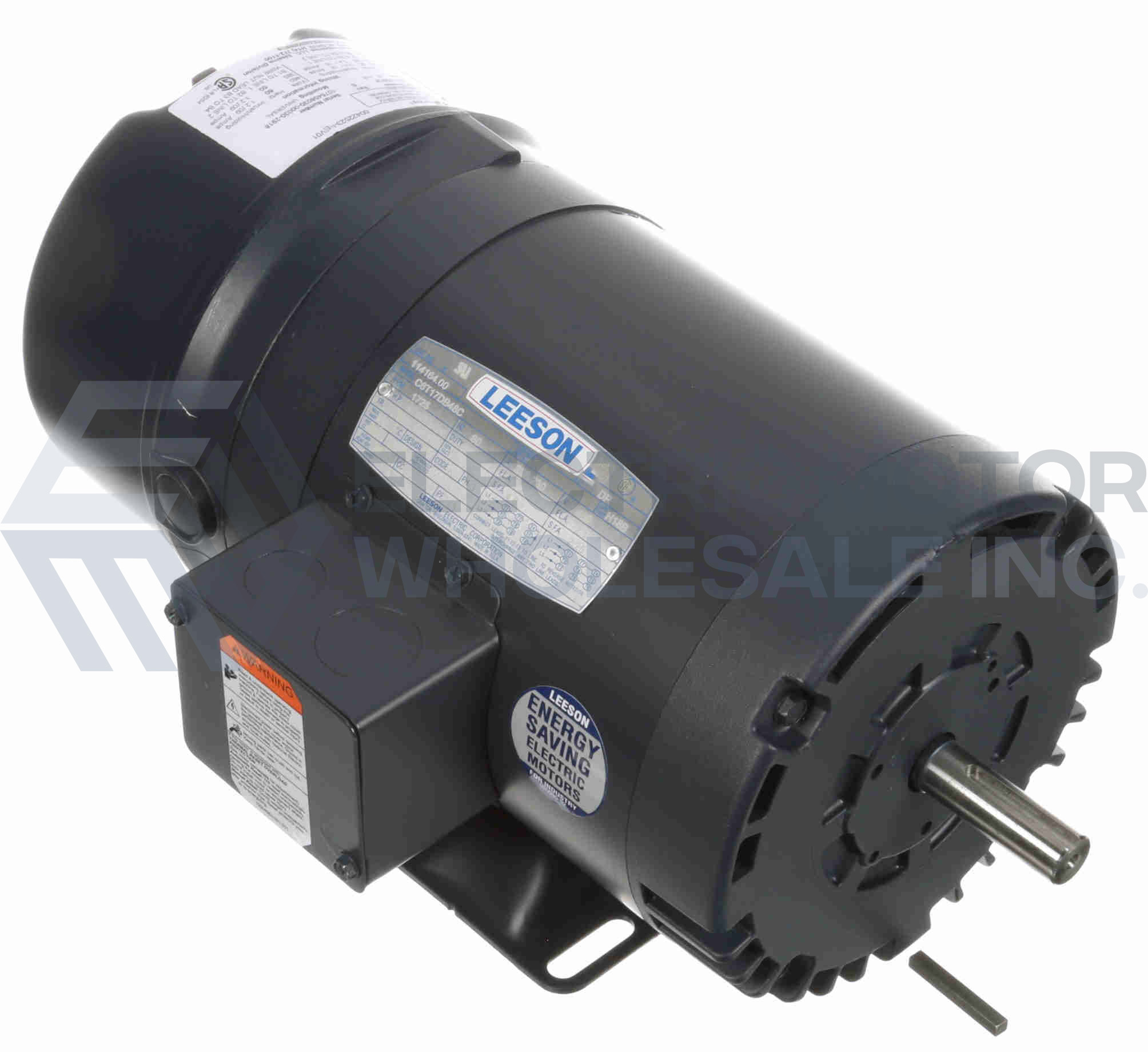 114162.00 LEESON 1/2HP 3PH BRAKE MOTOR C6T17DB46