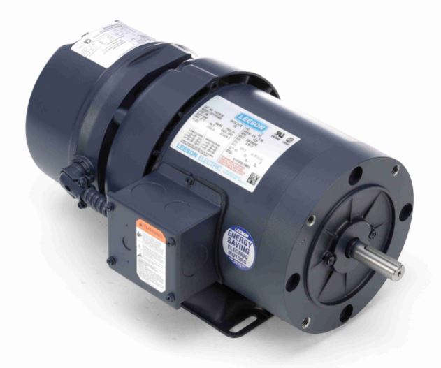 110679.00 LEESON 1HP 3PH BRAKE MOTOR C6T17FK1L