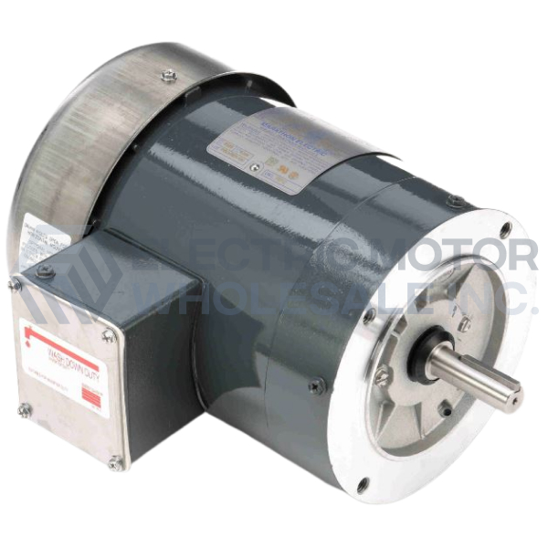 Image for 1HP MARATHON 1760RPM 56C TEFC 3PH SEVERE DUTY CAR WASH MOTOR K608A