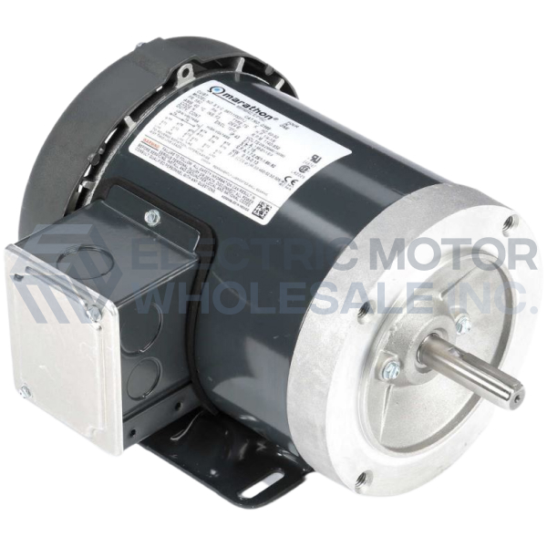 1HP MARATHON 3485RPM 56C TEFC 3PH MOTOR D393A