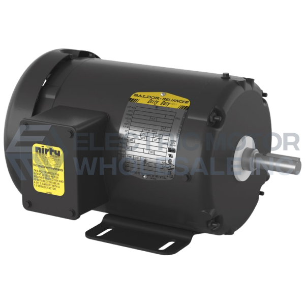 Image for 1HP BALDOR 1760RPM 56 TEFC 3PH DIRTY DUTY MOTOR EDM3546