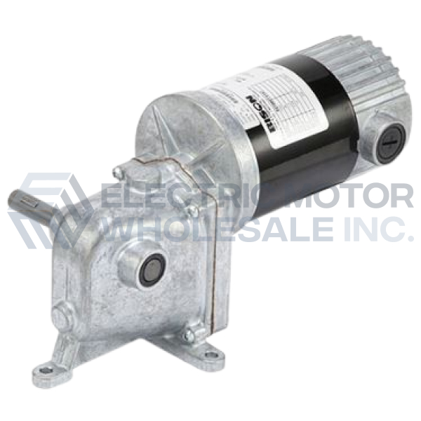 1/20HP BISON 6RPM TENV 90VDC VWDIR23 SERIES RIGHT ANGLE GEARMOTOR 021Q607-0275