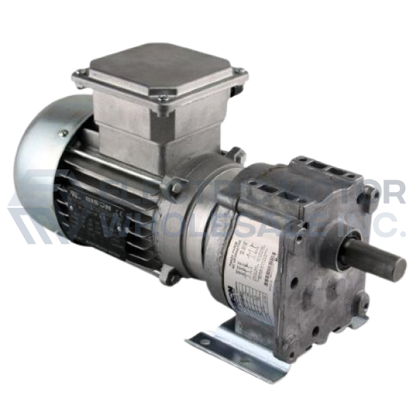 1/4HP BISON 88RPM TEFC 230/460VAC 3PH 246 SERIES PARALLEL GEARMOTOR 017-246-0019