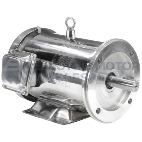 Image for 3HP LEESON 1745RPM 182TC TEFC 3PH STAINLESS WASHDOWN SST MOTOR 194001.00