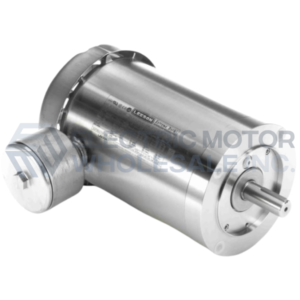Image for 1HP LEESON 1725RPM 143TC TEFC 3PH STAINLESS WASHDOWN MOTOR 122202.00