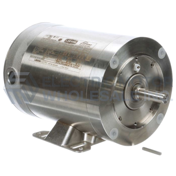 Image for 1HP LEESON 1760RPM 56C TENV 3PH STAINLESS WASHDOWN MOTOR 119527.00