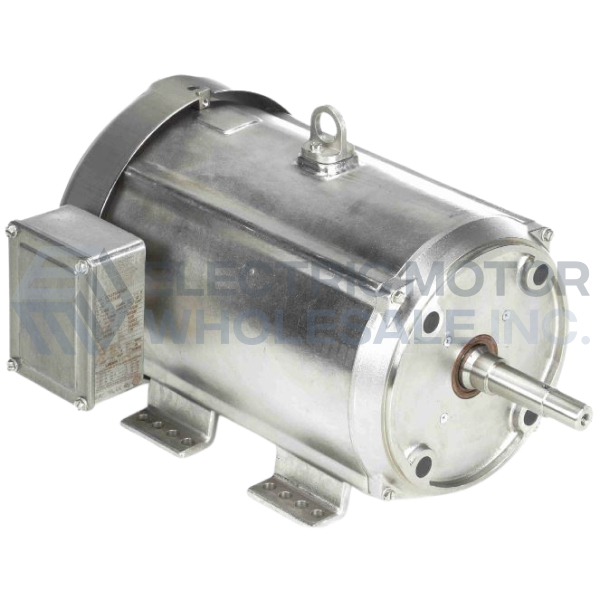 Image for 7.5HP LEESON 1765RPM 213JM TEFC 3PH STAINLESS WASHDOWN PUMP MOTOR 141273.00