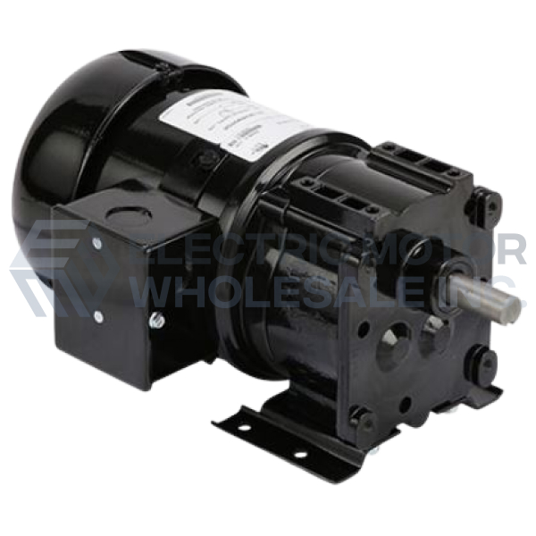 1/6HP BISON 115RPM TEFC 115VAC 1PH 242 SERIES PARALLEL GEARMOTOR 014-242-9015