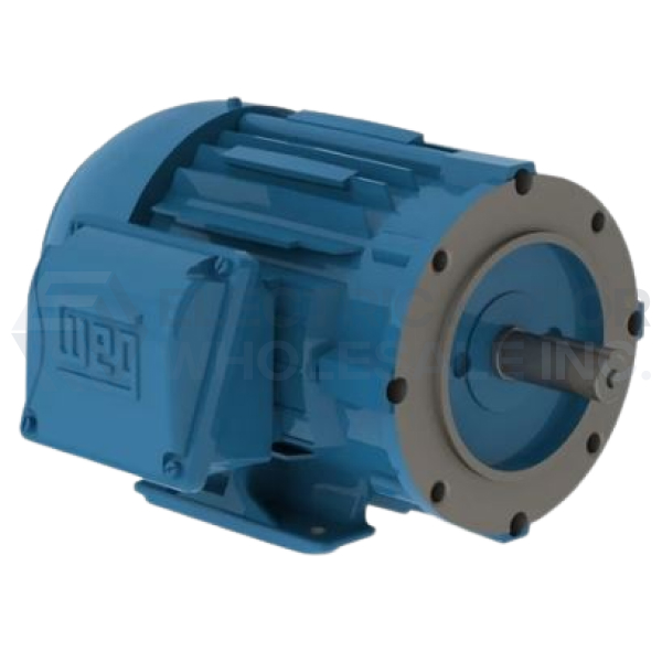 Image for 1HP WEG 1160RPM 143/5TC TEFC 3PH MOTOR 00112ET3E145TC-W22